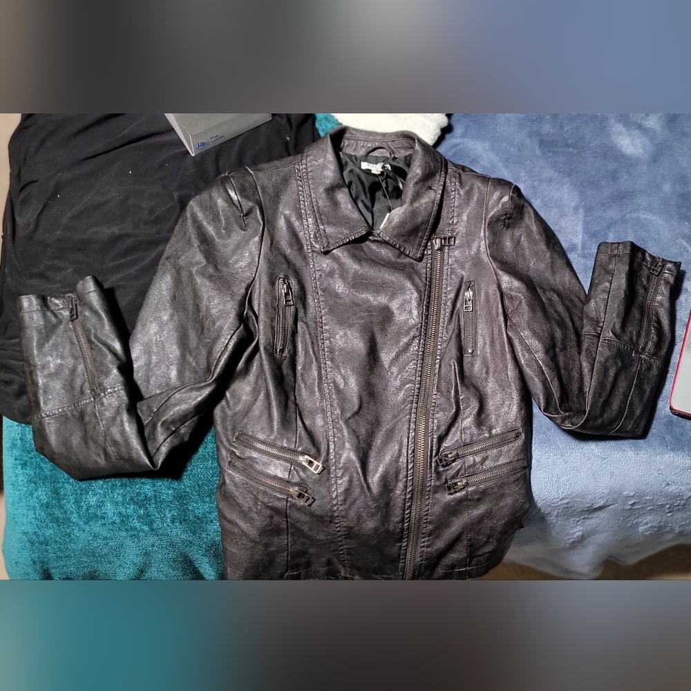 Leather jacket